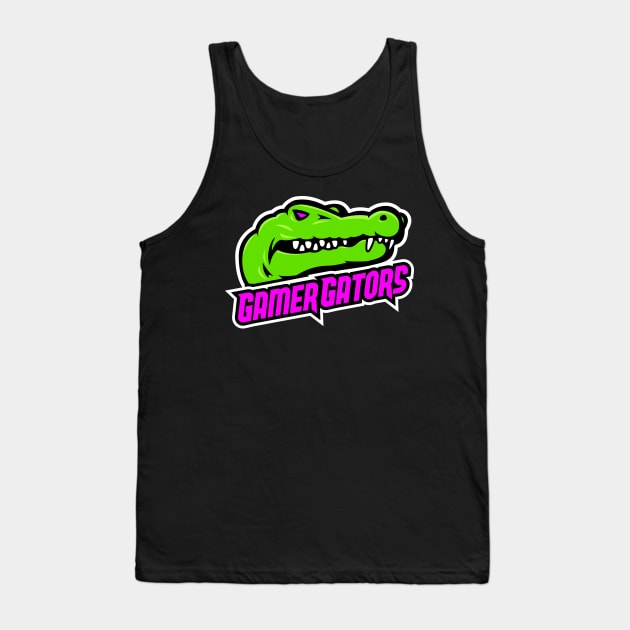 #GamerGate GamerGators Shirt Tank Top by UnluckyDevil